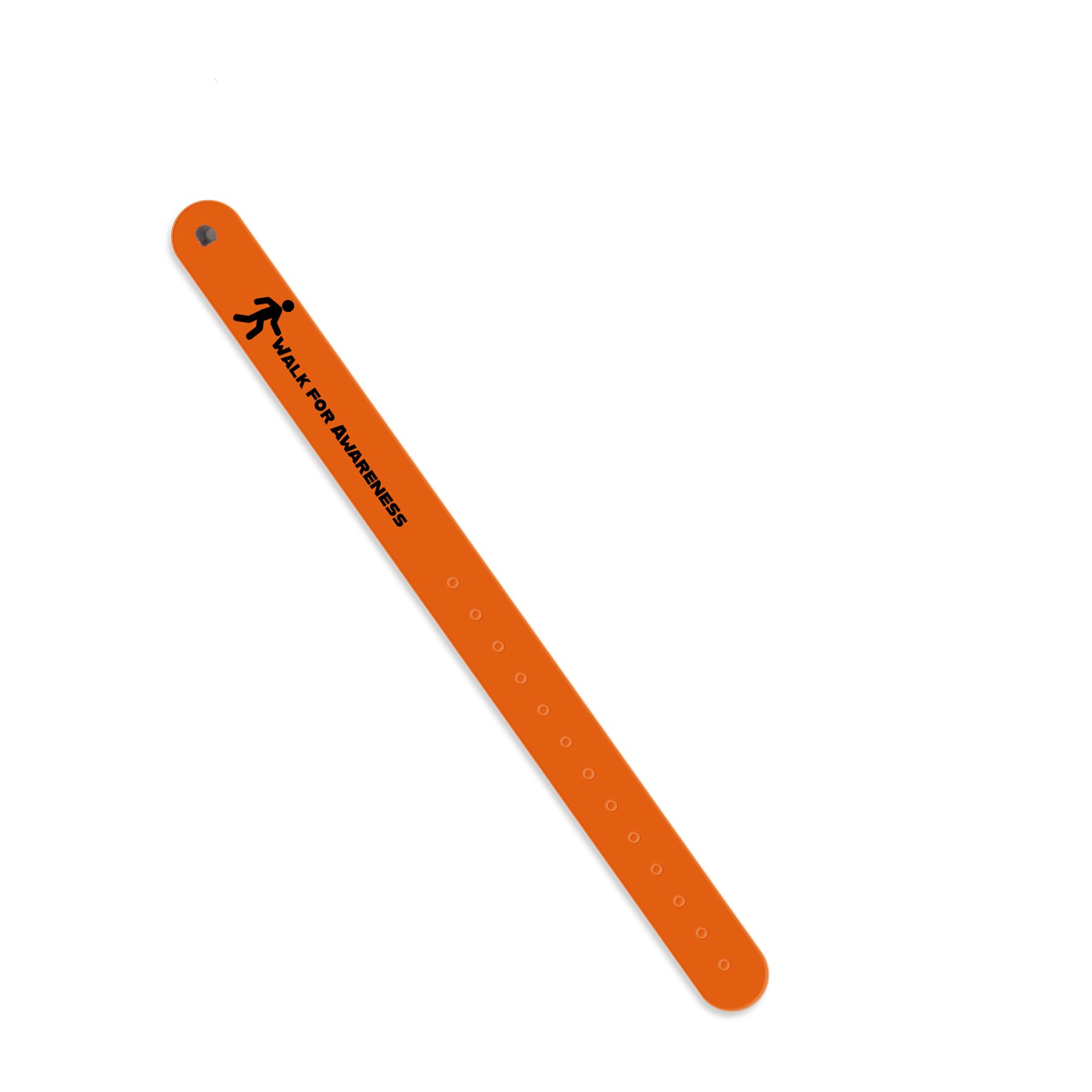 Orange Imprinted - Reusable Stud